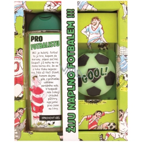 Bohemia Gifts Urbanova cosmetics For the football player shower gel 300 ml + handmade toilet soap 35 g, cosmetic set