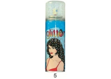Glitter Glitters hairspray and multicolor - multicolored spray 125 ml