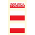 Sheet of Tattoo Stickers for Face and Body Poland Flag 3 Designs