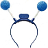 Sensors blue led glowing 1 piece headband