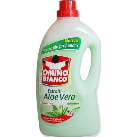 Omino Bianco Estratti di Aloe Vera liquid detergent 35 doses 2.625 l