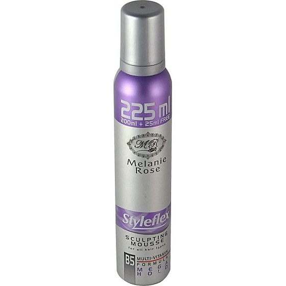 Styleflex Melanie Rose Sculpting Mousse Mega Hold foam hair conditioner 225 ml
