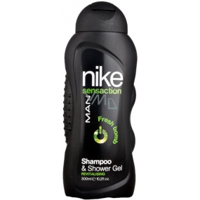 Nike Sensaction Man Fresh Bomb shower gel and shampoo 300 ml