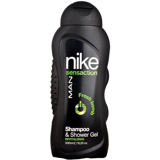 Nike Sensaction Man Fresh Bomb shower gel and shampoo 300 ml