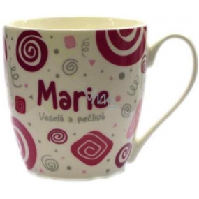 Nekupto Twister mug named Mary pink 0.4 liter