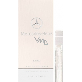 Mercedes-Benz L Eau Eau de Toilette for women 1,5 ml with spray, vial