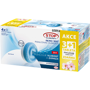 Ceresit Stop Moisture Aero 360° Dehumidifier Refill, Wildflower 4× 450 g