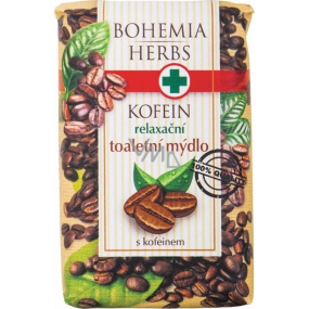 Bohemia Gifts Caffeine relaxing toilet soap 100 g