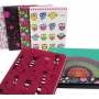 Albi Weekly diary Romantic flowers B6 12.5 cm × 17 cm × 1.1 cm