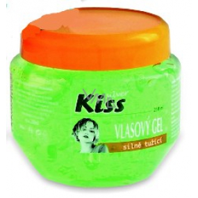 Mika Kiss Silver strongly firming hair gel 250 ml