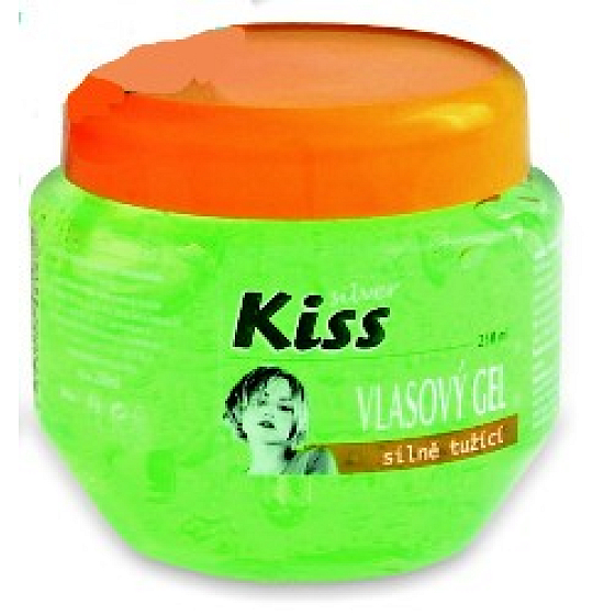 Mika Kiss Silver strongly firming hair gel 250 ml