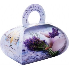 English Soap English Lavender natural perfumed toilet soap with shea butter 260 g