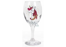 Albi Můj Bar Wine Glass glitter Unicorn 220 ml
