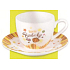 Nekupto Gift Center Coffee set Wonderful Grandmother 1 dcl