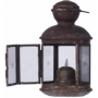 Emos Lantern Metal 13 x 24.5 cm, 1 Warm White LED + Timer