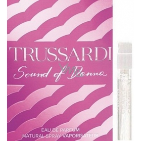 Trussardi Sound of Donna perfumed water for women 1.5 ml with spray, vial