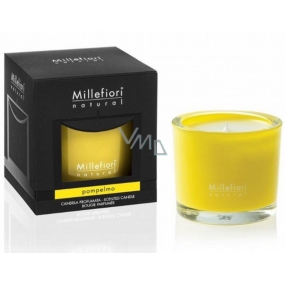 Millefiori Milano Natural Pompelmo - Grep Scented candle burns up to 60 hours 180 g