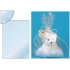 Angel Bag transparent with stars 16 x 25 cm