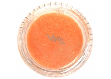 Professional Nail decorations glitter orange 132
