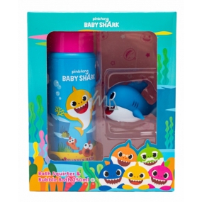 Pinkfong Baby Shark bath foam 250 ml + spray toy, cosmetic set