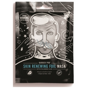 Barber Pro Facial Mask with Renewal Warm Film with Hyaluronic Acid and Coenzyme Q10 for Men 25 ml
