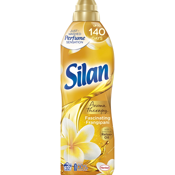 Silan Aromatherapy Fascinating Frangipani Concentrated Fabric Softener 32 Washes 800 ml