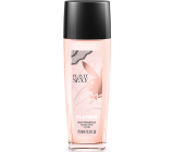 Playboy Play It Sexy perfumed deodorant glass for women 75 ml