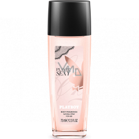 Playboy Play It Sexy perfumed deodorant glass for women 75 ml