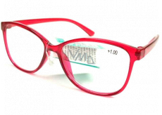 Berkeley Reading glasses +1.0 plastic red 1 piece MC2191
