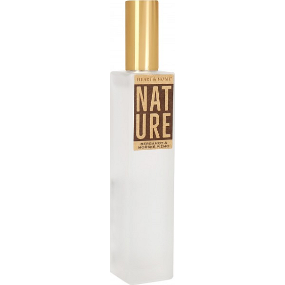 Heart & Home Nature Bergamot and sea musk air freshener spray 100 ml
