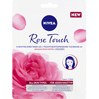 Nivea Rose Touch 10-Minute Hydrating Fabric Mask 1 pc