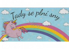 Albi Funny sign Here dreams come true 20 x 10 cm
