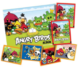 Angry Birds collectible album with poster and stickers 8 pieces, recommended age 3+