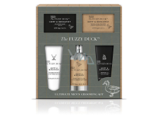 Baylis & Harding Hemp and Bergamot hair wash and shampoo 300 ml + toilet soap 150 g + shower gel 130 ml + after shave balm 130 ml + bath salt 100 g, cosmetic set for men