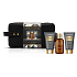 Baylis & Harding Black pepper and ginseng hair wash and shampoo 100 ml + face wash 50 ml + after shave balm 50 ml + cosmetic bag, cosmetic set for men