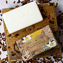 English Soap Sandalwood natural perfumed toilet soap with shea butter 190 g