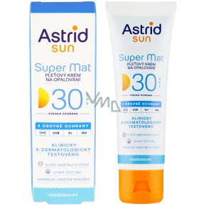 Astrid Sun Super Mat OF30 sunscreen cream 50 ml