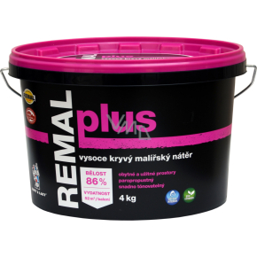 REMAL Plus High Covering Wall Paint, 4 kg
