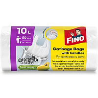 Fino trash bags with handles, 10 L