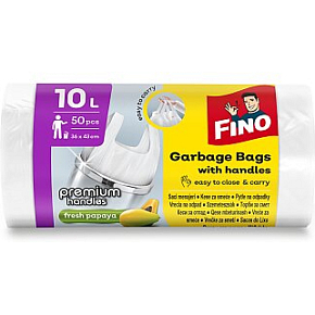 Fino trash bags with handles, 10 L