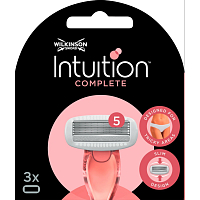 Wilkinson Sword Intuition Complete replacement heads, 3 pcs