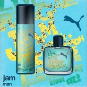 Puma Jam for Men eau de toilette 60 ml + deodorant spray 150 ml, gift set