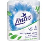 Linteo Strong & Absorbent paper kitchen towels with print 2 layers, 10 m, 2 pieces