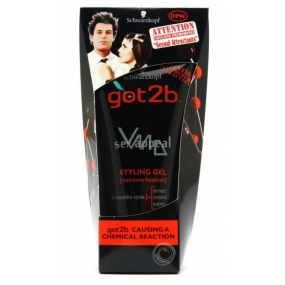 Got2b Sex Appeal styling gel extremely strong 5 for men 150 ml