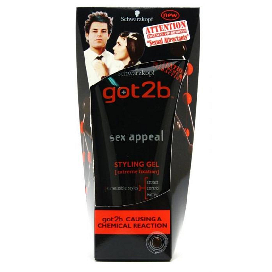 Got2b Sex Appeal styling gel extremely strong 5 for men 150 ml