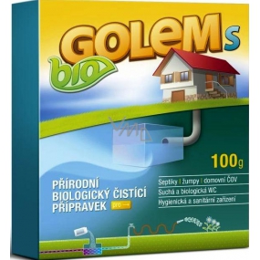 Bio Golem S natural biological product for septic tanks and cesspools 100 g