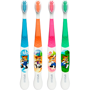 Spokar 3434 Tommy toothbrush for ages 5 to 8, soft Spokar 3434 Tommy toothbrush for ages 5 to 8, soft