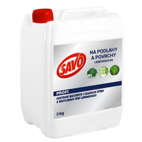 Savo Profi Univerzal Lemongras floor and surface cleaner 5 kg