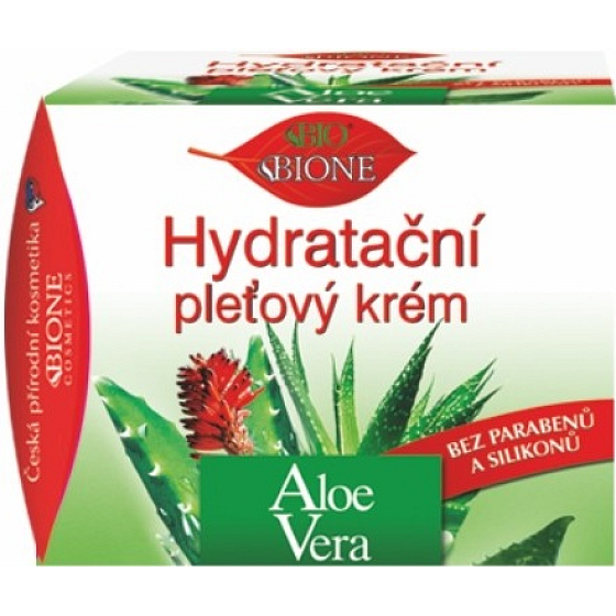 Bione Cosmetics Aloe Vera Moisturizing Face Cream for All Skin Types 51 ml