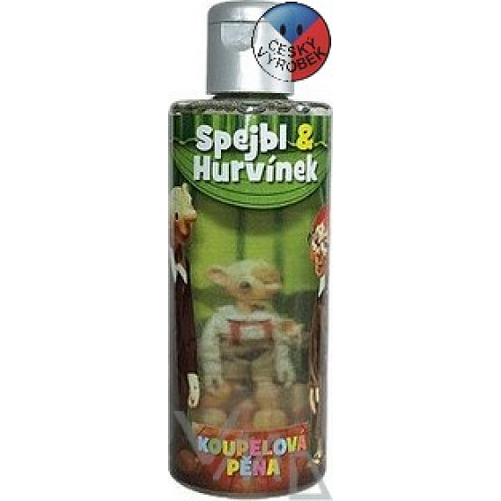 Bohemia Gifts Kids Spejbl and Hurvínek with the scent of banana bath foam 200 ml